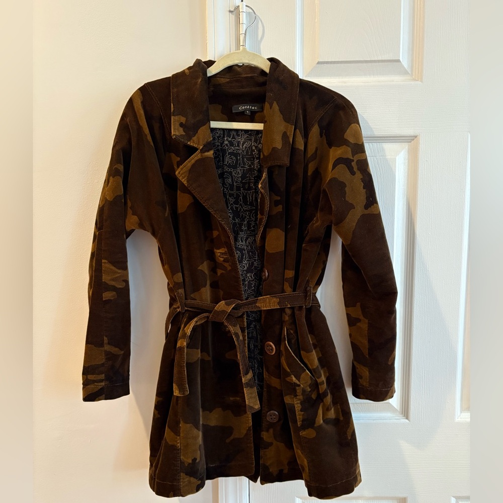 Cotelac Camouflage Coat